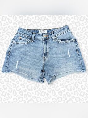 Denizen from Levi’s High Rise Denim Shorts W26 Light Wash